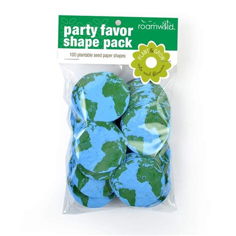 Seeded Paper Shapes – Pack of 100 Plantable Seed Paper Shapes (Earth): Buy Online in SINGAPORE ...