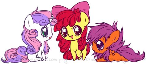 Cutie Mark Crusaders - My Little Pony Friendship is Magic Fan Art ...