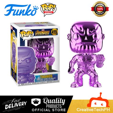 Funko Pop POP MARVEL INFINITY WAR THANOS (PU)CH IE Avengers Funko POP ...