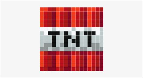 Free Minecraft Printables - Pixel Art Minecraft Tnt - Free Transparent PNG Download - PNGkey