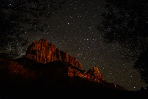 Zion Night Sky | Night Sky at Zion National Park, Utah Notic… | Flickr