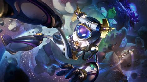 Astronaut Ivern LoL Skin 4K 8K #8311j Wallpaper PC Desktop