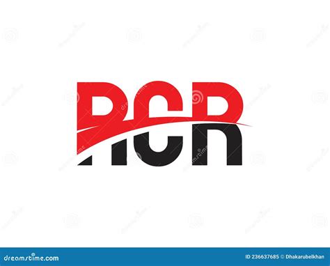 RCR Letter Initial Logo Design Vector Illustration Stock Vector - Illustration of company ...