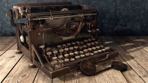 Vintage typewriter, retro Wallpaper | 1920x1080 Full HD resolution ...