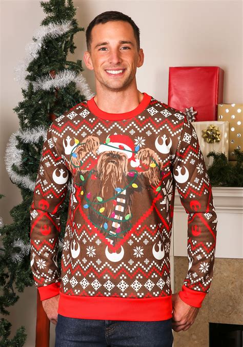 Star Wars Chewbacca Ugly Christmas Sweater for Adults