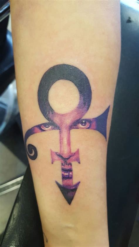 Prince symbol tattoo by Aryn Fox, Cincinnati OH | Prince tattoos ...