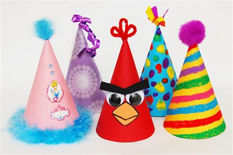 Birthday Hat | Kids' Crafts | Fun Craft Ideas | FirstPalette.com