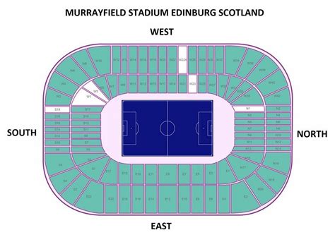 Murrayfield Stadium Seating Plan, Ticket Price and Parking Map