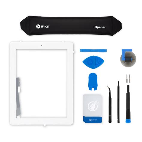 iPad 4 A1458 Screen: Digitizer Assembly Replacement Kit - iFixit