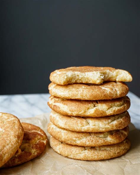 Vegan Snickerdoodle Cookies - Cookies - Sycamore Baking Blog