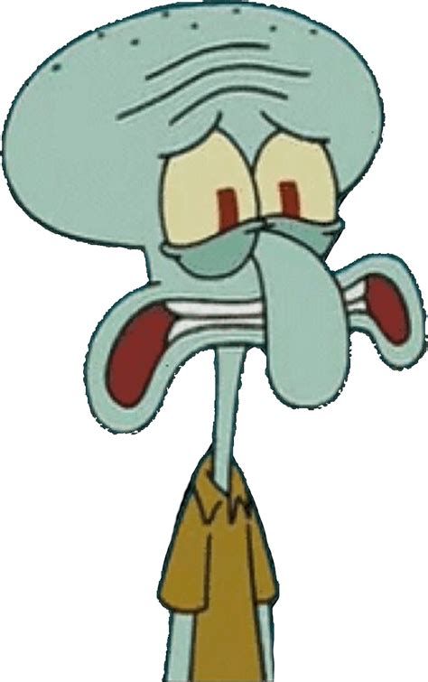 Spongebob Squidward Transparent