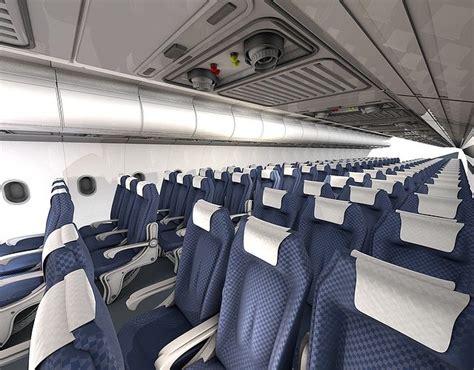 Airplane-Interior 3D Model OBJ 3DS C4D | CGTrader.com