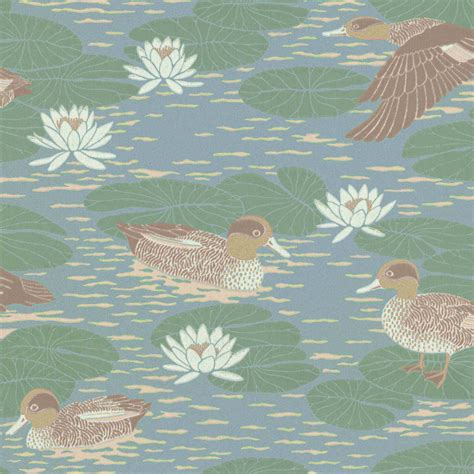 Duck Pond Wallpaper | Covered Wallpaper