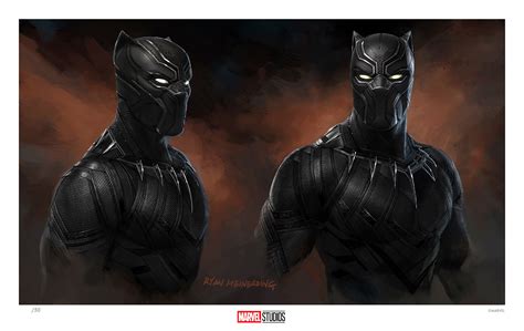 Black Panther design for 'Captain America: Civil War' by Ryan Meinerding (concept art) : r/Marvel