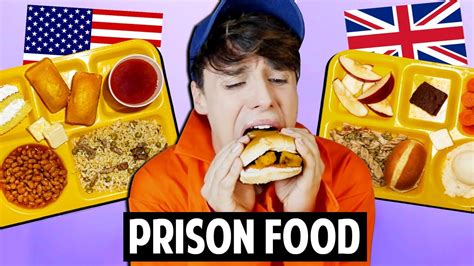 AMERICAN vs. BRITISH Prison Food - YouTube