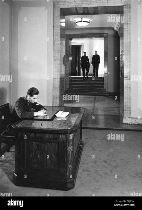 Interior view of the Reich Chancellery, 1939 Stock Photo - Alamy