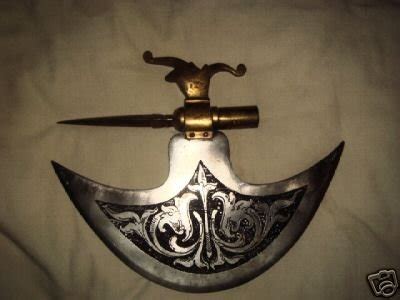 Antique Weapon Spanish Conquistador Battle Axe Blade | #32937248