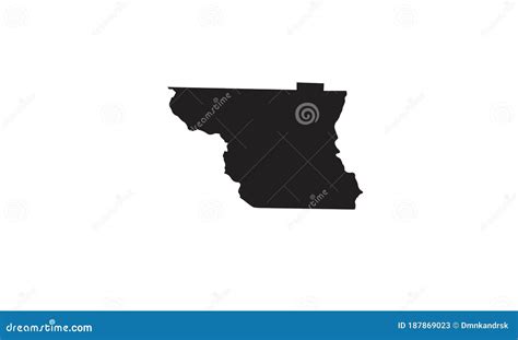 Colusa County Map Region California Region Stock Vector - Illustration ...