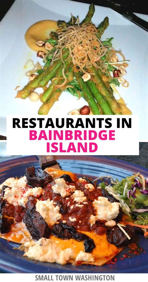 3 Best Bainbridge Island Restaurants You Can't Miss • Small Town Washington