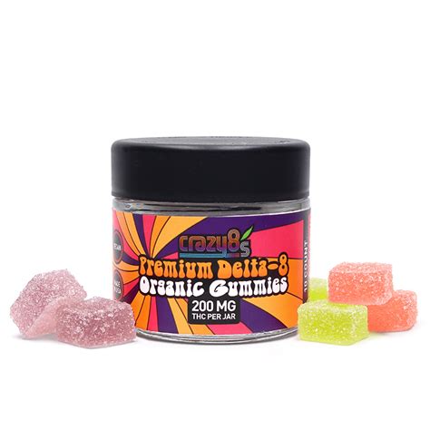 Delta 8 Gummies , Vegan and Organic -10mg-50mg Delta 8 THC