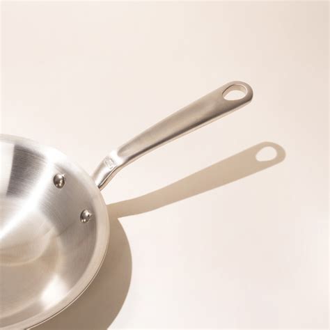 American Made Stainless Steel Frying Pans | 8", 10" and 12" Skillets ...