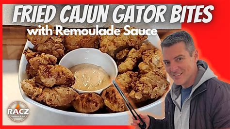 Fried Cajun Gator Bites with Remoulade Sauce | How To - YouTube