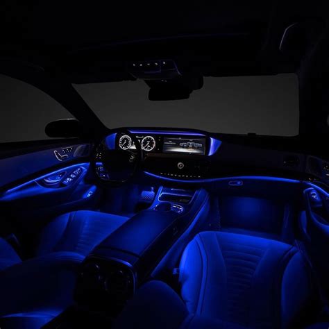 Fiber Optic Multicolor LED Accent Light Kit (With images) | Mercedes interior, Car lights ...