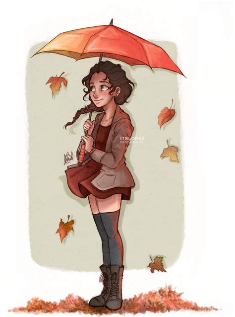 Autumn by itslopez on deviantART | Fall drawings, Drawings, Character drawing