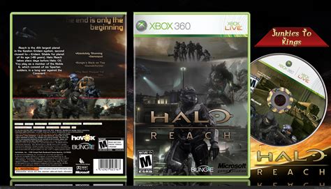 Viewing full size Halo Reach box cover