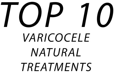 Top 10 Best Varicocele Natural Treatments (Without Surgery ...