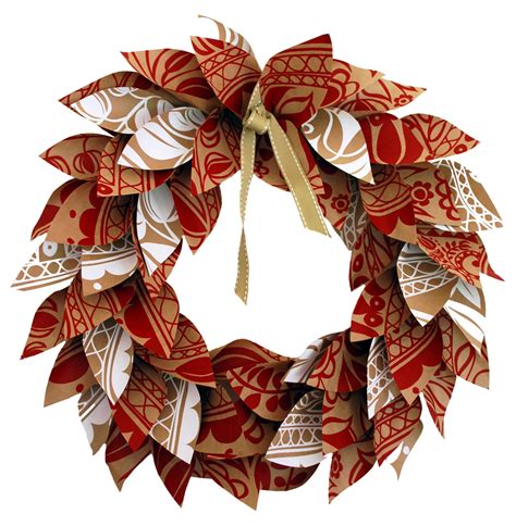 Tutorial: Make a Paper Wreath - We Are Scout