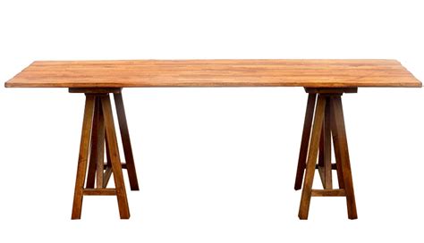Banquet Rustic Bar Table Hire (High Carpenters Legs) | Perth Party Hire