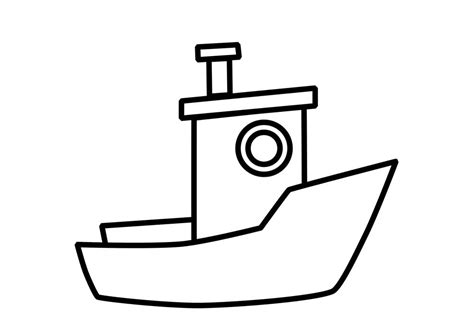 21 Printable Boat Coloring Pages Free Download