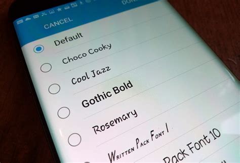 Fonts for Android: how to change your settings without root | AndroidPIT