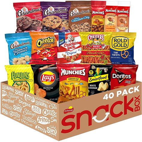 Frito-Lay Ultimate Snack Care Package, 40 Count (Assortment May Vary) - Walmart.com