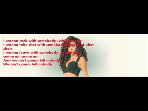 Somebody- Natalie La Rose Feat Jeremih Lyrics on Screen 2015 - YouTube