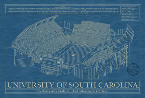 South Carolina - Williams-Brice - Stadium Blueprint Company