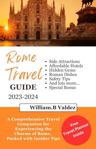 Rome,Italy Travel Guide 2023-2024: A Comprehensive Travel Companion for ...