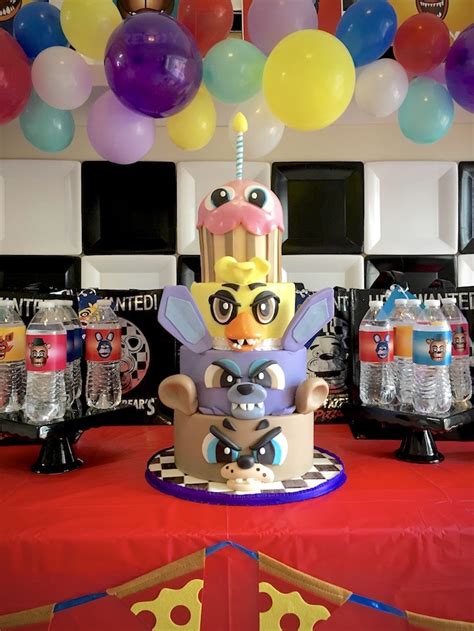 Kara's Party Ideas Five Nights At Freddy's Birthday Party | Kara's Party Ideas