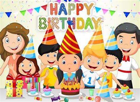 Clipart Of Birthday Celebration