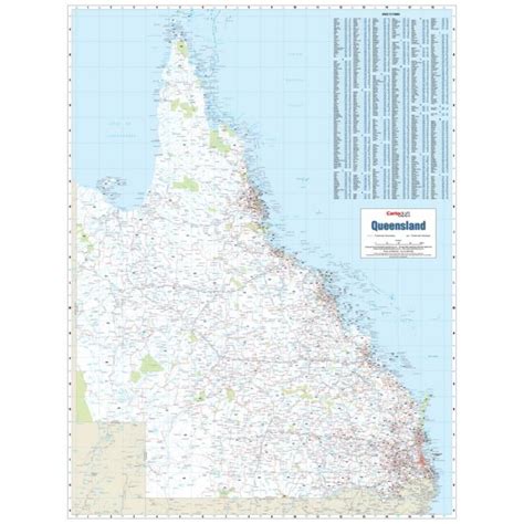 Queensland & Brisbane Postcode Map