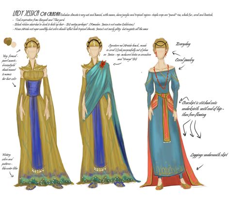 Dune Costume Series: Lady Jessica on Caladan by DannieKW on DeviantArt