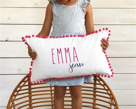 The Perfect Finishing Touch—An Embroidered Personalized Pillow Cover Giveaway! - Project Nursery