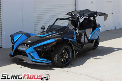 Polaris Slingshot Flip Top Modular Roof System by Slinglines