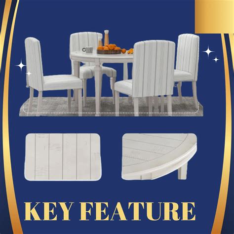 Round Farmhouse Dining Table Set: Gather in Style