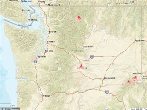 Fire Activity near Mazama Closes North Cascades Highway - Lake Chelan News and Information