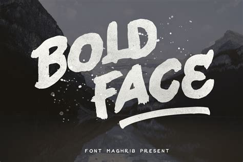 Bold Face ~ Display Fonts ~ Creative Market