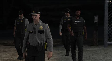 Blaine County Sheriff Uniform Pack EUP Player Ped Modifications | vlr ...