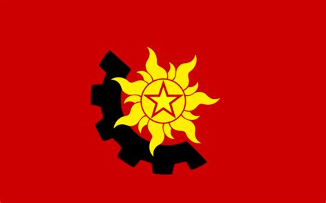 Flag of Communistic Argentina, Brazil, Uruguay and Venezuela : r/vexillology