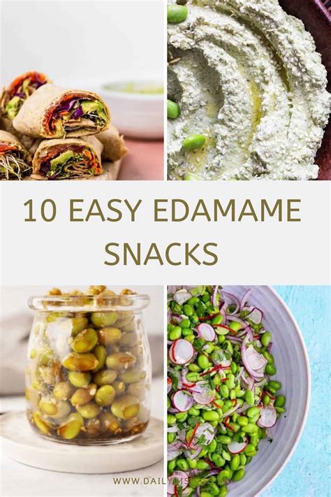 10 Easy Edamame Snacks - The Daily Dish